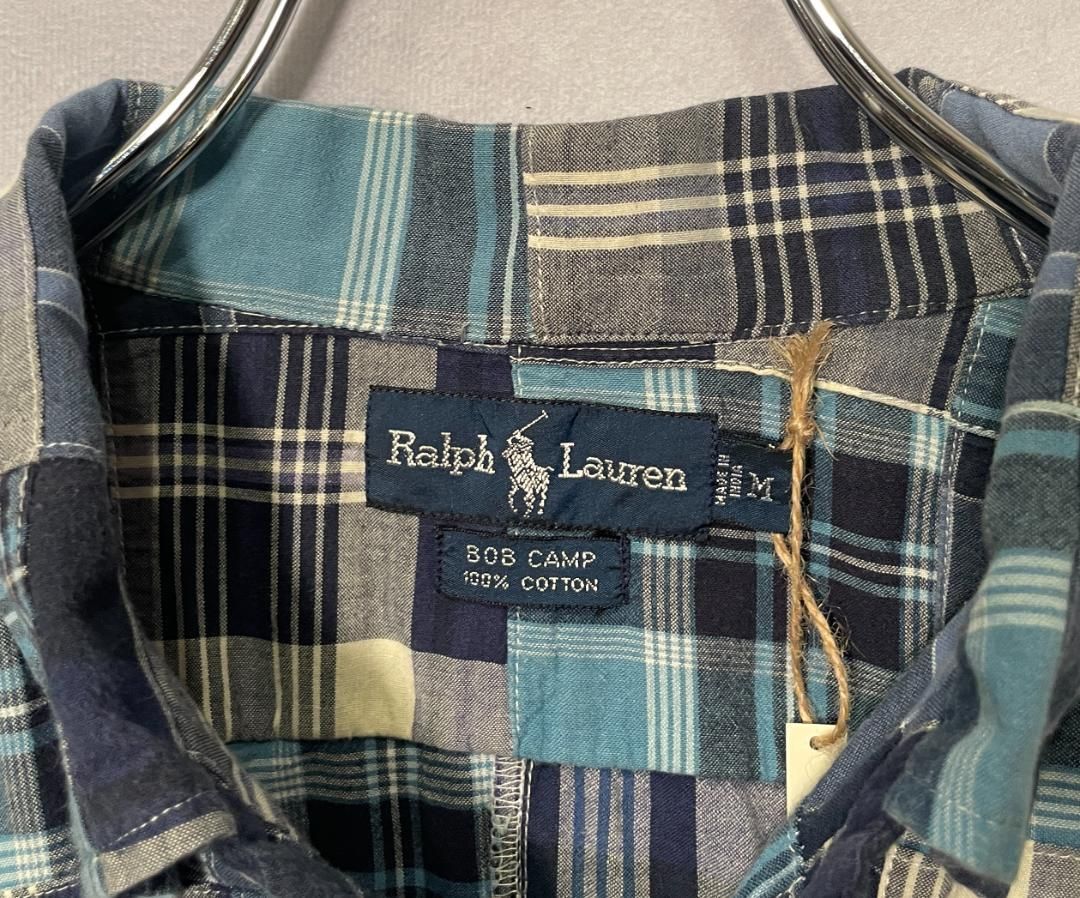 クーポン付 Ralph Lauren BOB CAMP パッチワーク半袖シャツ - トップス