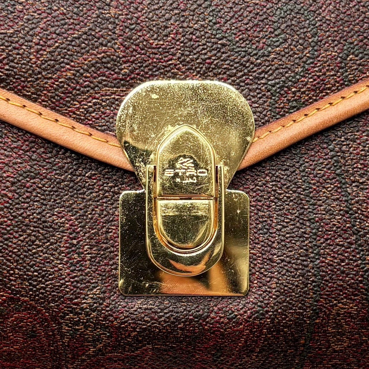 ショルダーバッグ ペイズリー柄