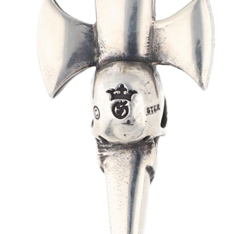 ラウンドボトムシルバーネックレストップ