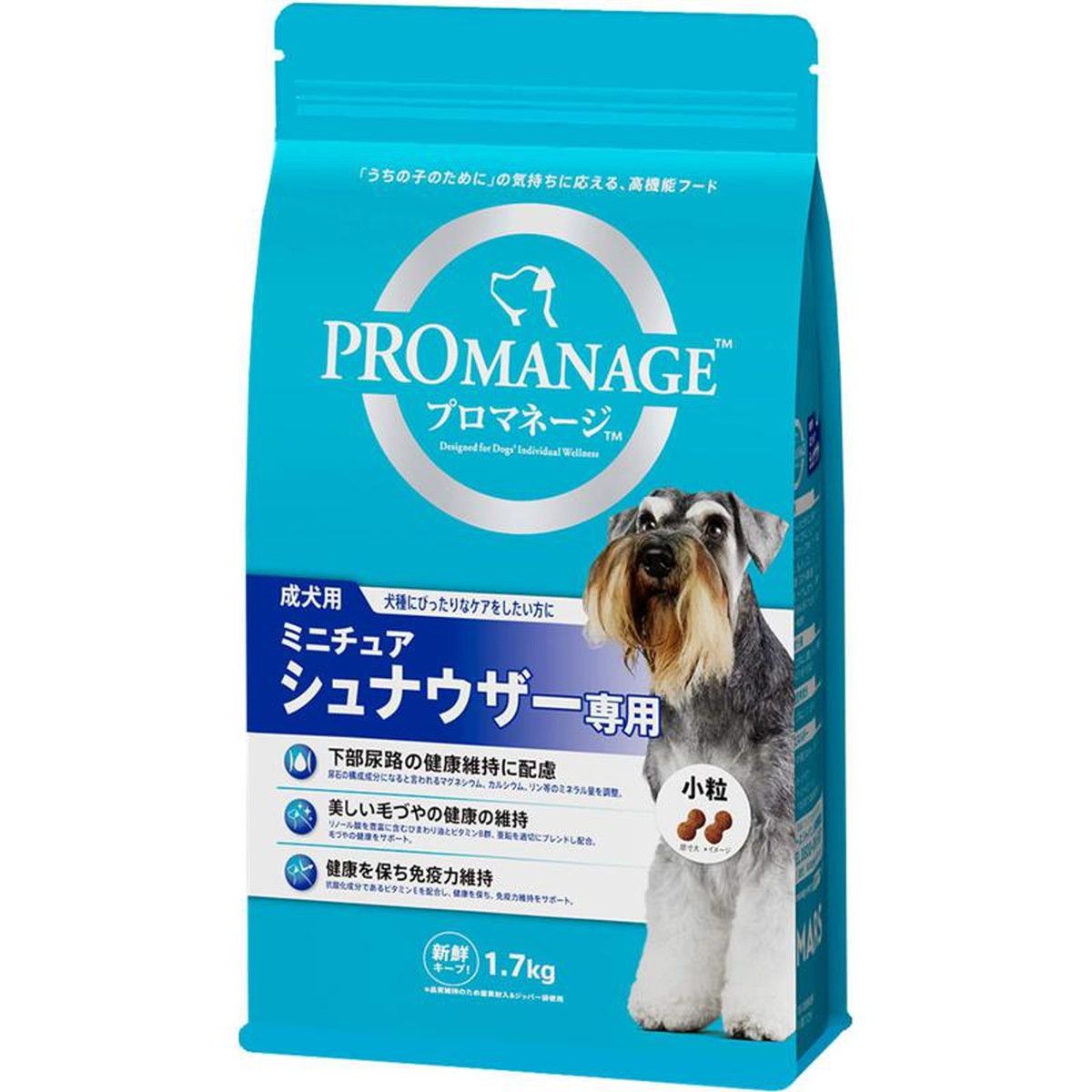 同梱不可 6個セット マースジャパンリミテッド プロマネージ 成犬用 ミニチュアシュナウザー 1.7kg