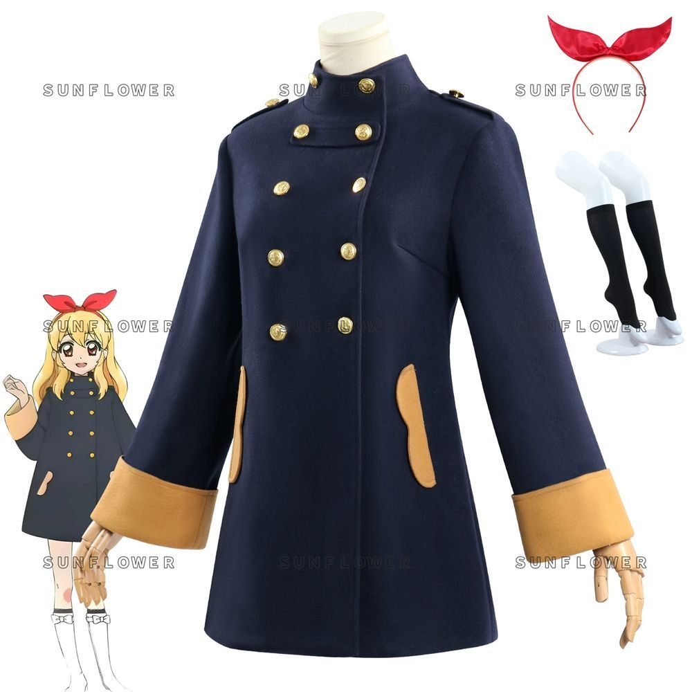 アイカツ】藤堂ユリカ スクールドレス 衣装 コスプレ (追加オプション