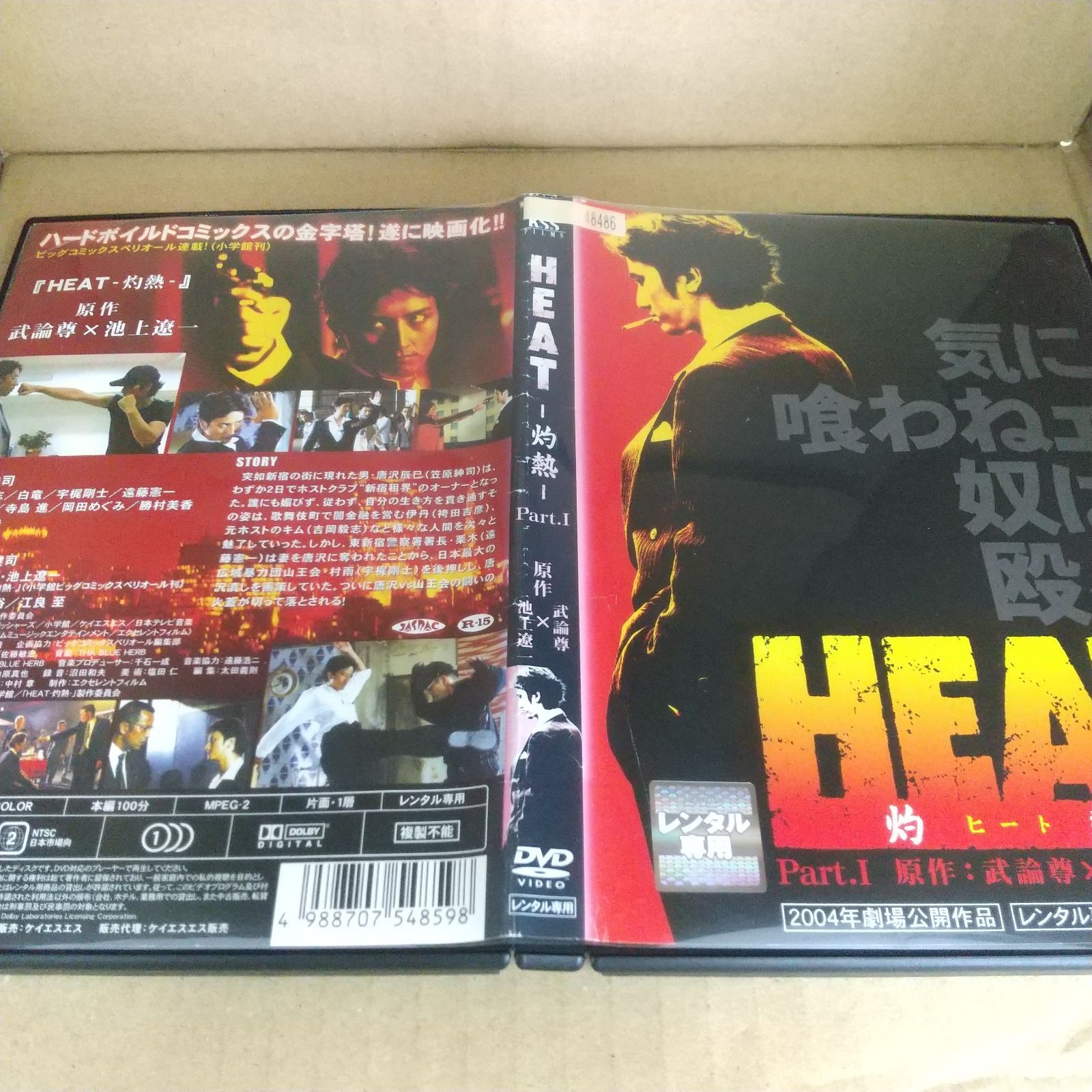 ヒート HEAT ー灼熱ー Part.Ⅰ レンタル専用 中古 DVD ケース付き