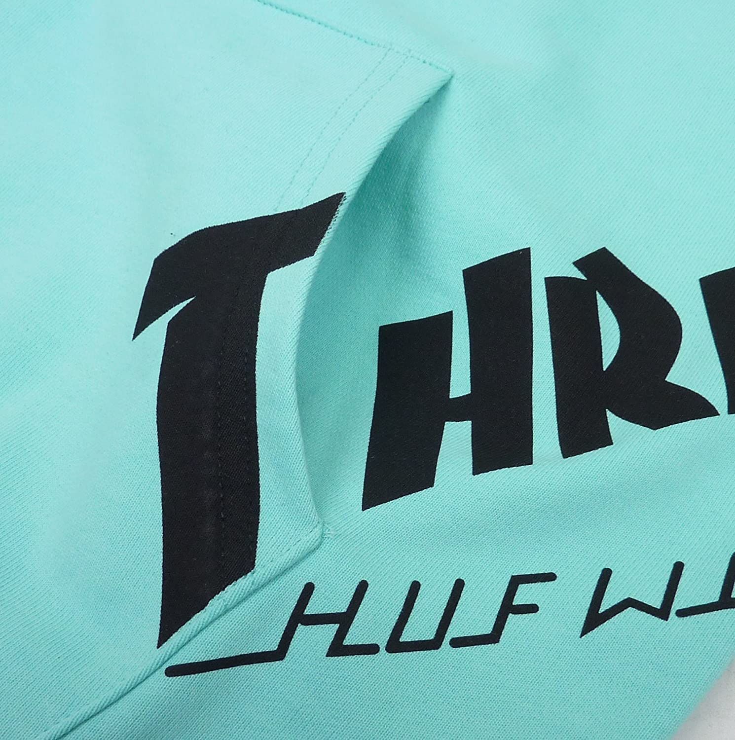 HUF ハフ スラッシャー TDS プルオーバーパーカー ミント - メルカリ