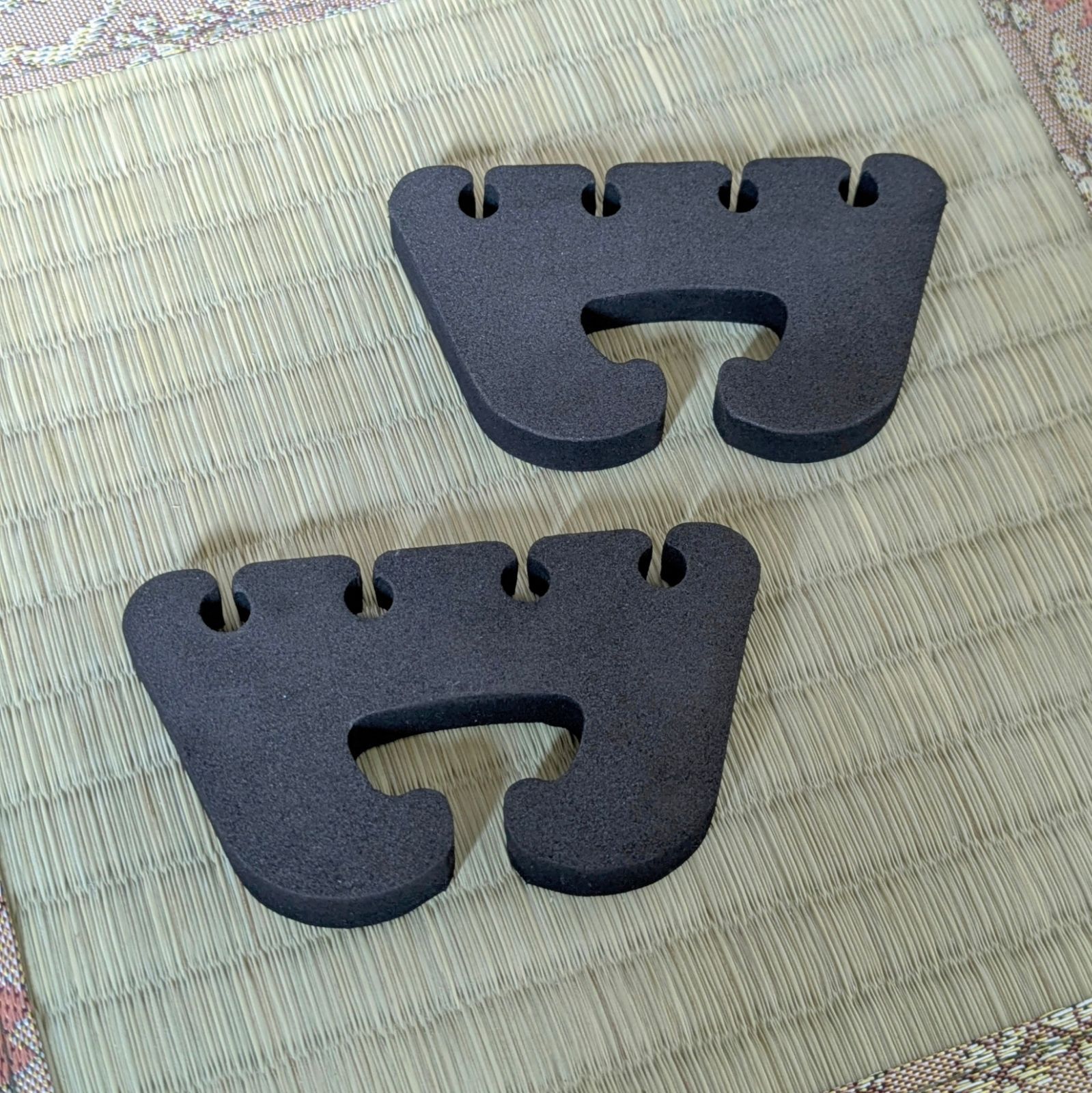 【弓道】弓ちゃんと一緒  二個入 （矢と弓をまとめる物）黒