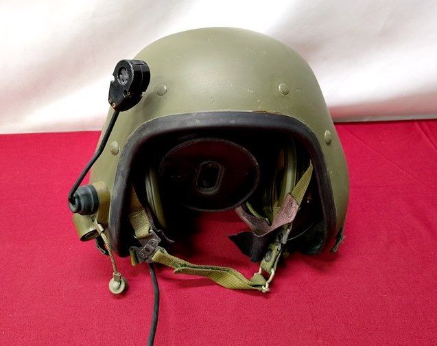 動作不明 英軍 アンプリヴォックス クルーマンズ ランカースヘルメット ヘルメットヘッドセット型電気式A車両乗員用ヘッドギア 830