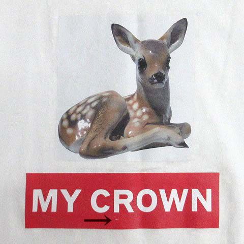 バーバリー BURBERRY LONDON ENGLAND バンビ プリント MY CROWN