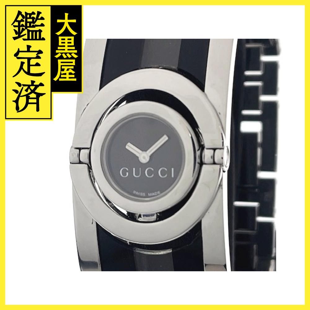 63-3☆美品☆ GUCCI グッチ 112 トワール ブラック 楽天市場】【中古】【ウォッチ】 GUCCI グッチ トワール