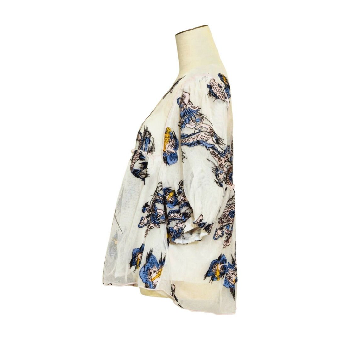 ヴィヴィアンタム仏陀柄 Buddha print net ドレス｜VIVIENNE TAM（ヴィヴィアンタム