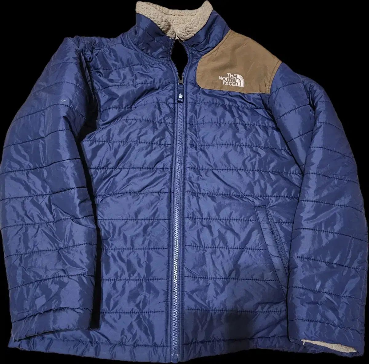 【雷市場（ポンジャン）商品韓国直送】 THE NORTH FACE(ザノースフェイス) リバーシブル フリース ジャケット M
