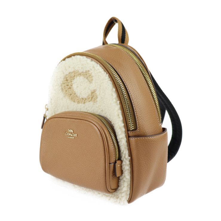 COACH コーチ mini court backpack with coach motif リュック