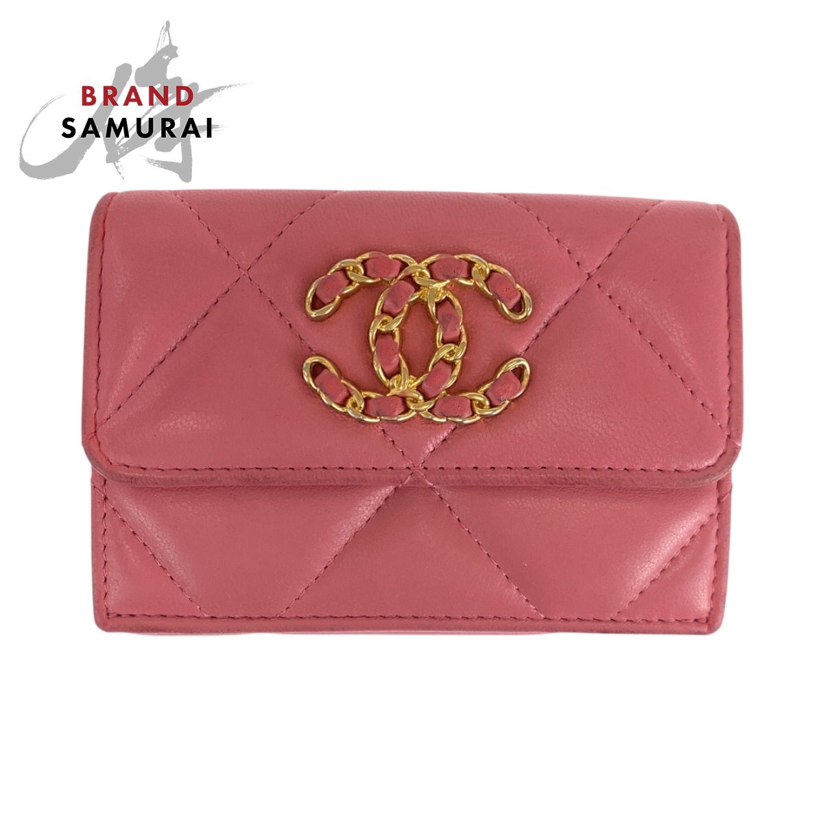 CHANEL シャネル 19年 マトラッセ スモールフラップ ココマーク