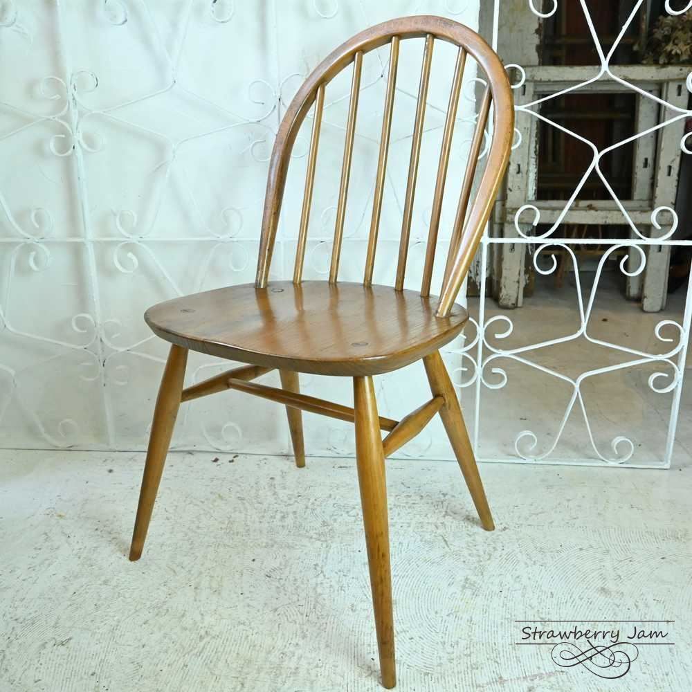 L3705-296-1 英国ヴィンテージ ERCOL アーコールチェア フープ