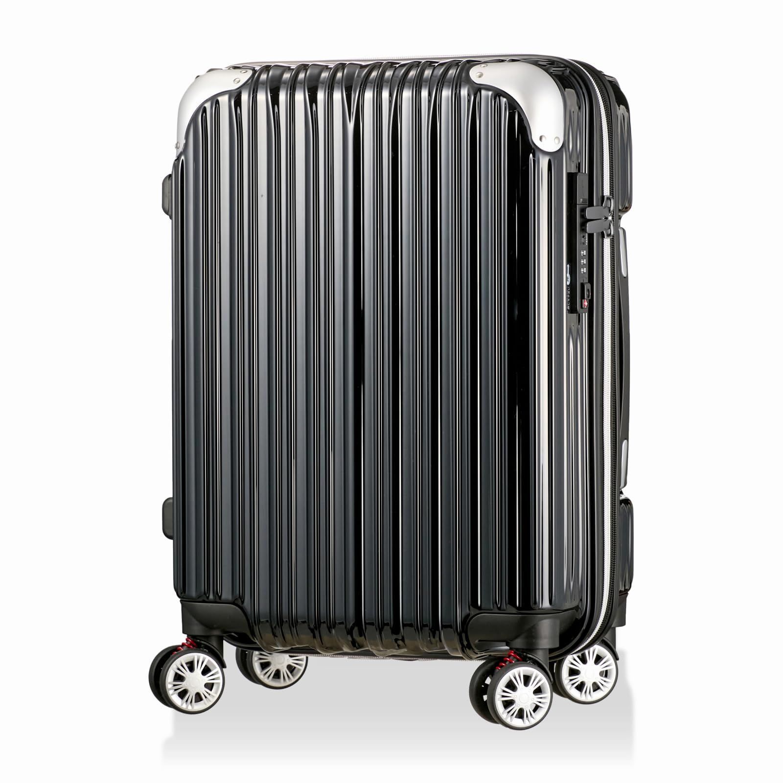 アースブラック [シフレ] スーツケース ハードジッパー クロスクルーズ