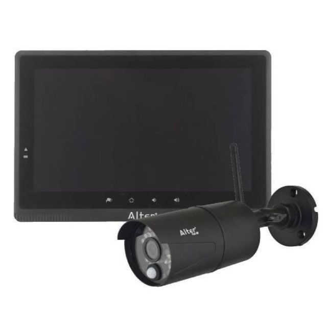 キャロットシステムズ フルHD無線カメラ＆モニターセット 10インチモニター Alter オルタプラス AFH-101