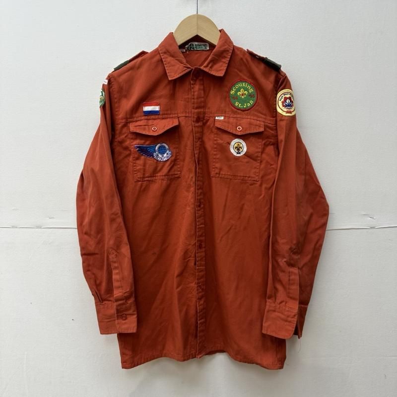 USED/古着 ＵＳＥＤ古着 シャツ、ブラウス 長袖 scout shop ボーイスカウト シャツ ワッペン 176