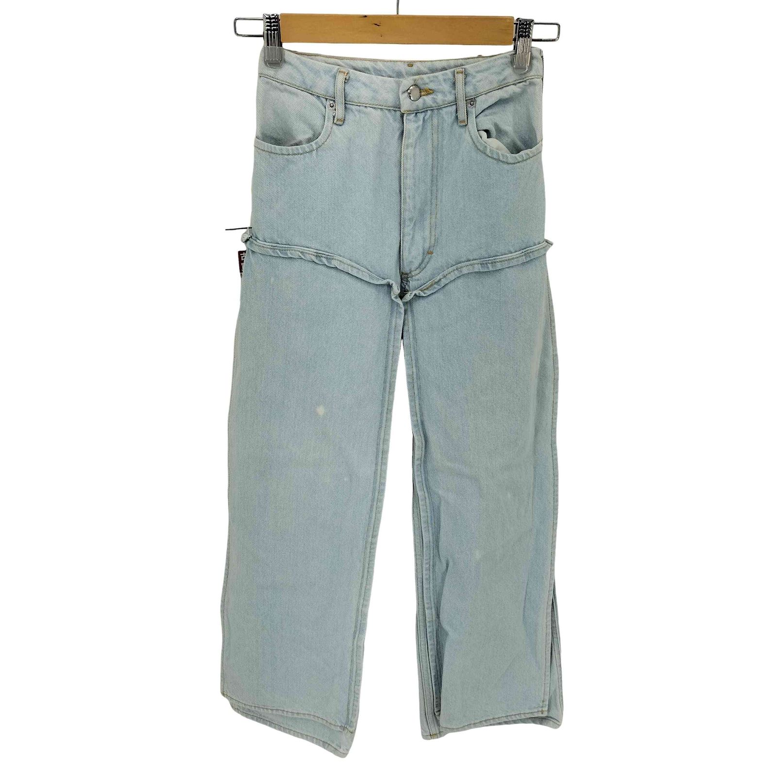 エコーズラッタ ECKHAUS LATTA デザインデニムパンツ レディース 26  