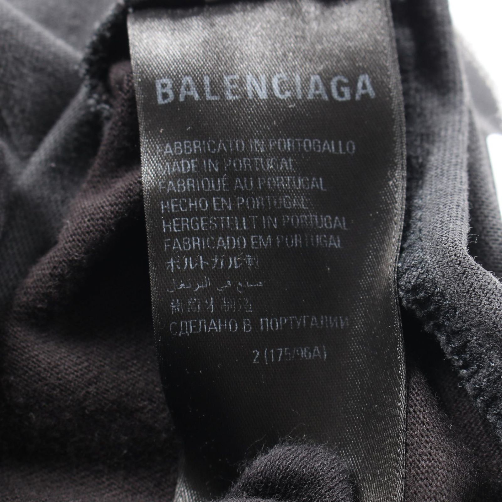 バレンシアガ スピードハンターズアップサイドダウン ブランドオフ BALENCIAGA コットン カットソー 中古 メン バレンシアガ BALENCIAGA カットソー スピードハンターズアップ