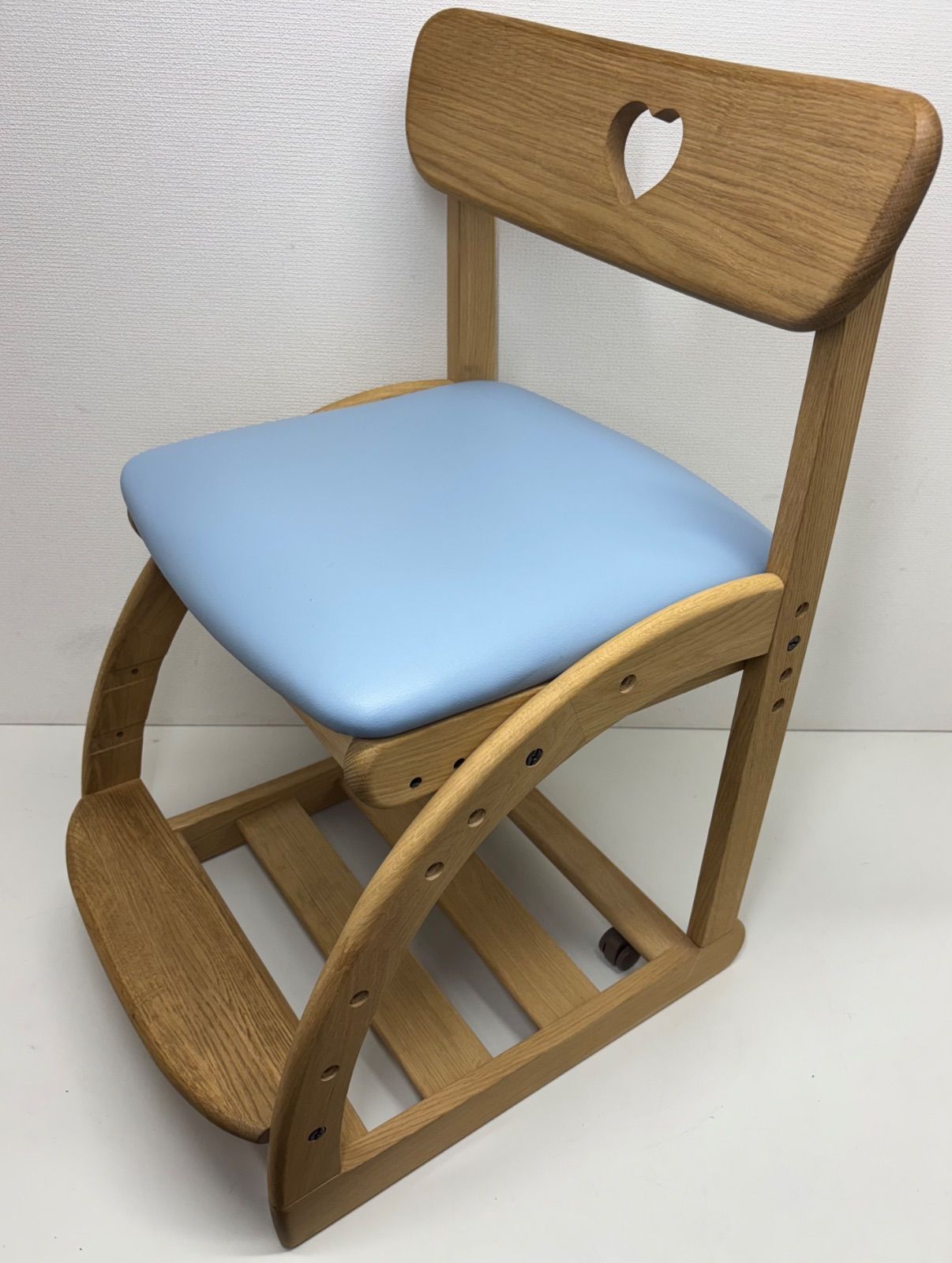 勉強椅子 ブルー