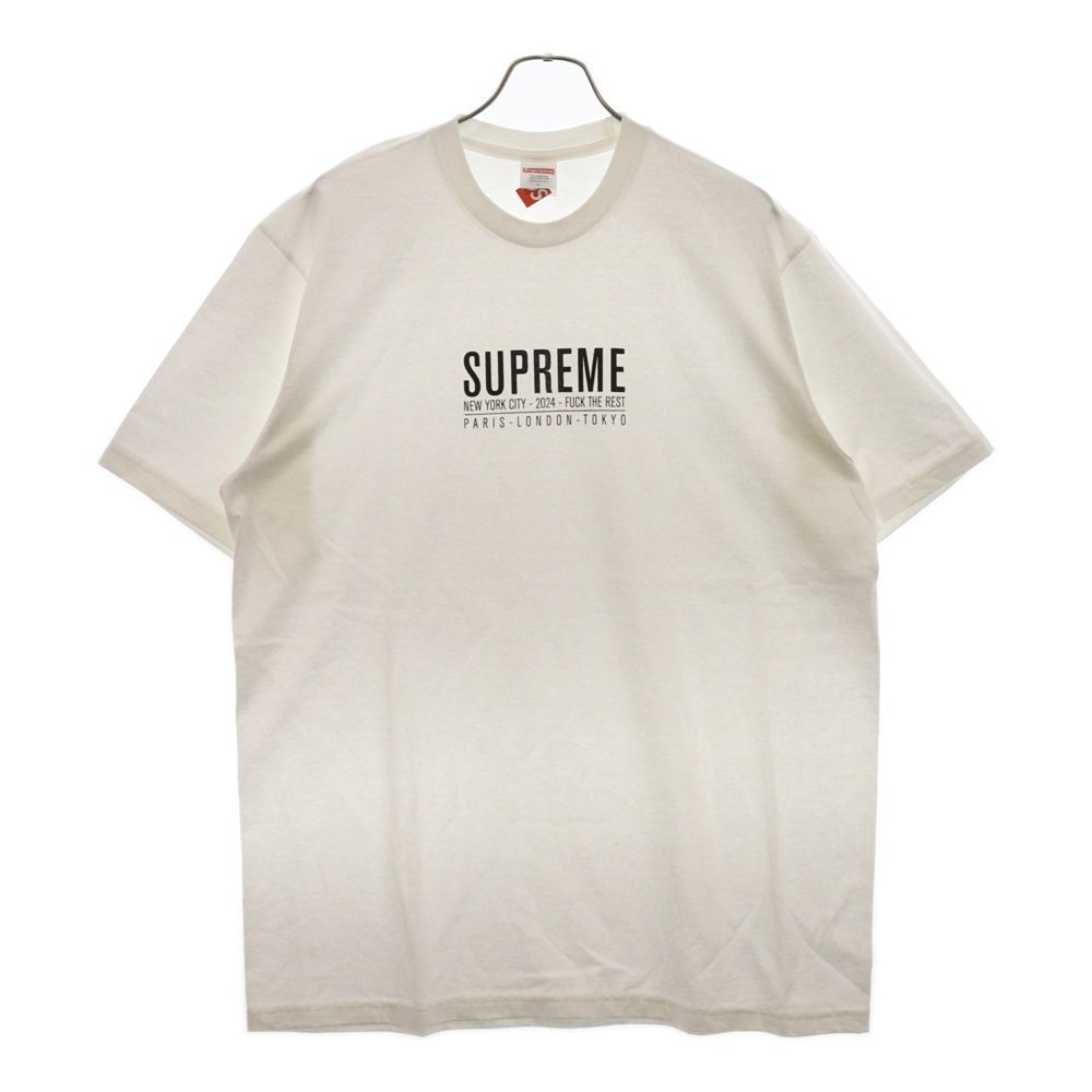 SUPREME (シュプリーム) 24SS Paris Tee パリス 半袖Tシャツ カットソー ホワイト