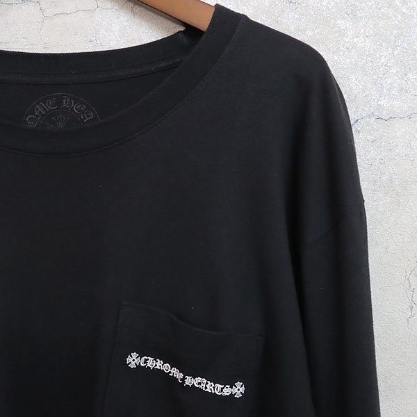 CHROME HEARTS 銀座店 クロムハーツ バックセメタリープリント ロンT