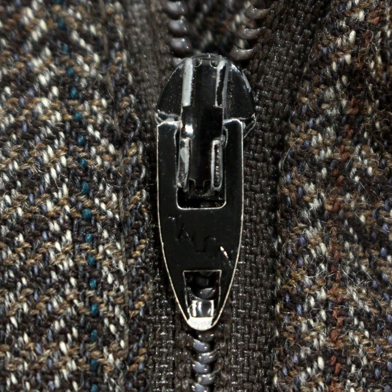 80s vintage BURBERRY 千鳥格子 2タック ウール スラックス