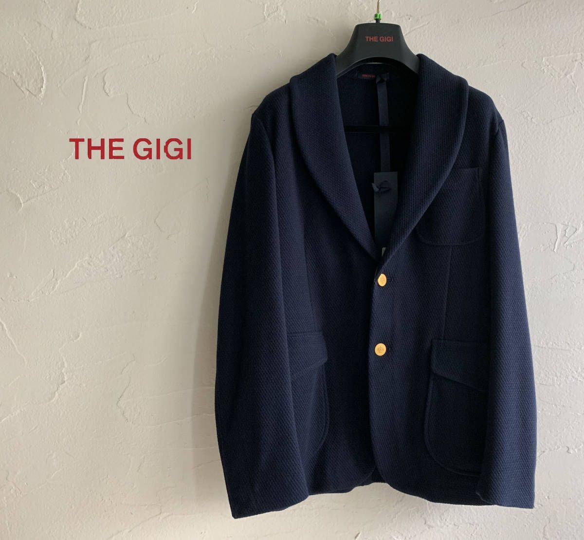 専用　　美品 THE GIGI スーツ ショールカラー THE GIGI ザ ジジ ショールカラー ジャケット シングル サイズ46