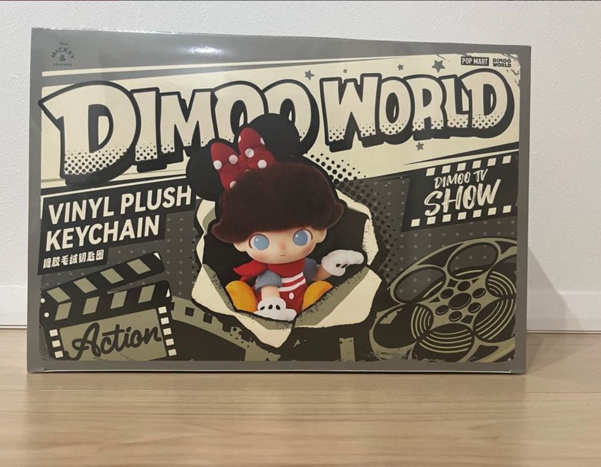 パートナー DIMOO WORLD × DISNEY シリーズ ぬいぐるみキーチェーン