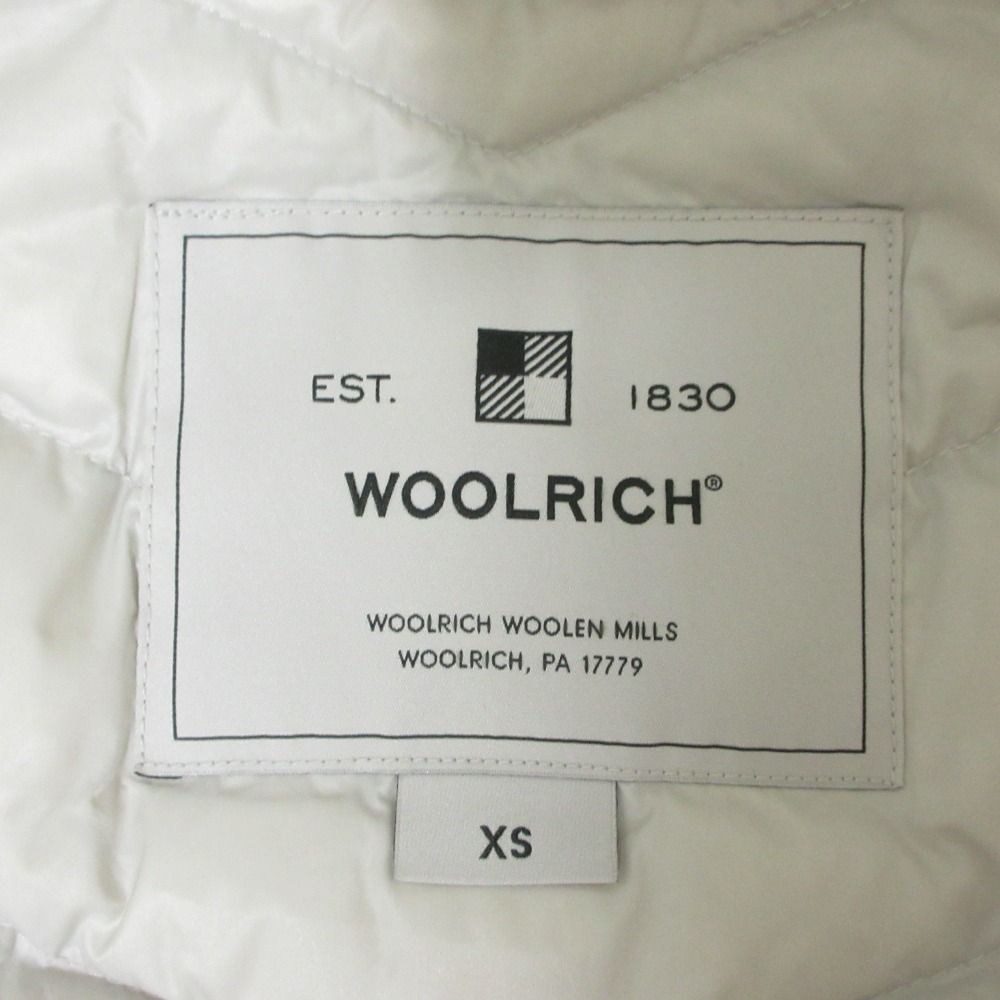 良品 WOOLRICH ウールリッチ ラビットファー フード2WAY ダウン