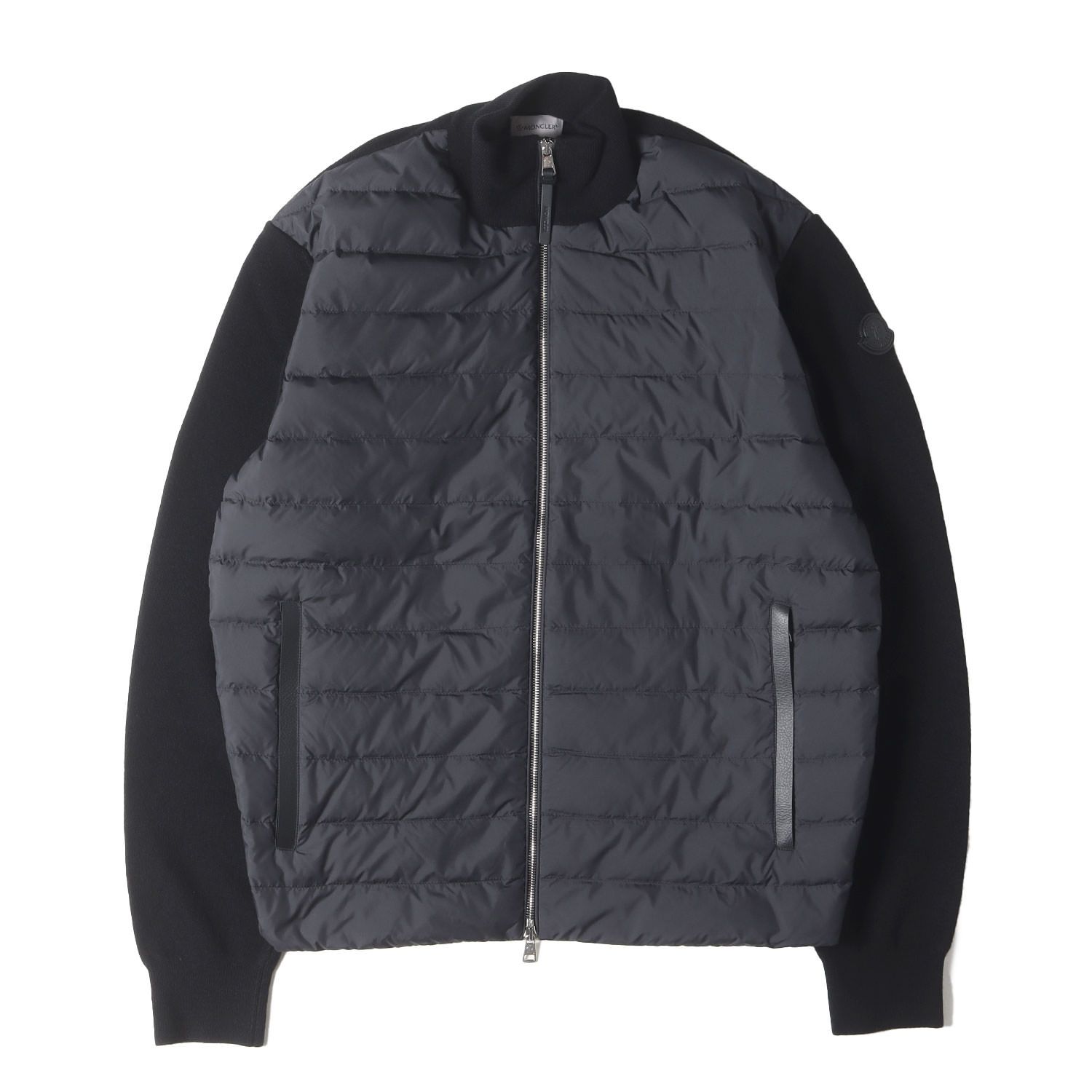 美品】MONCLER モンクレール ジャケット ブラック サイズ:L | 24SS