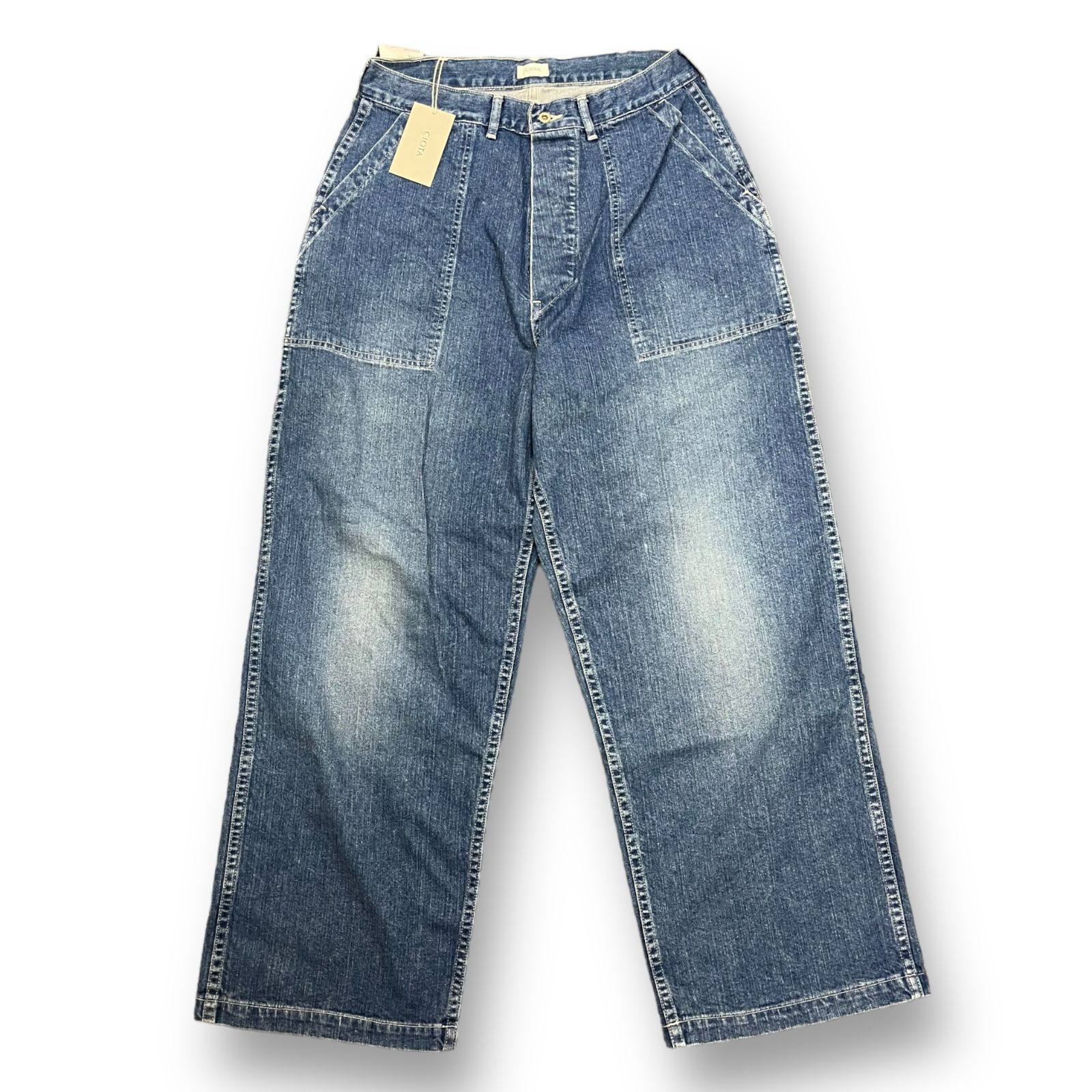 定価31900円 新品 CIOTA 23SS インディゴ スビンコットン 11.5oz 