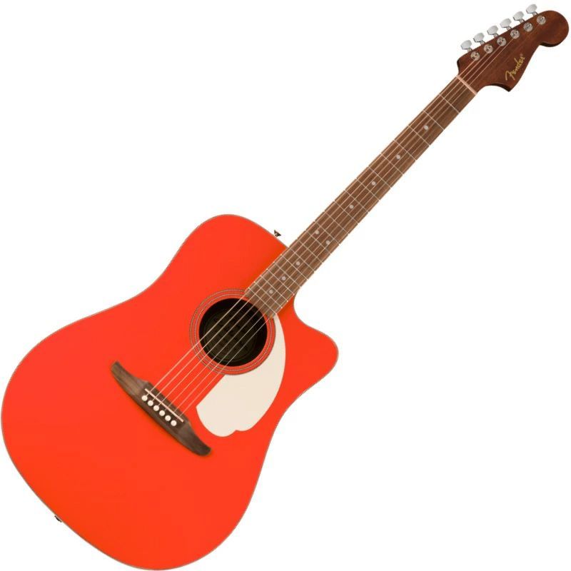 Fender California Standard Redondo CE, Spruce Top, Ivory Pickguard 