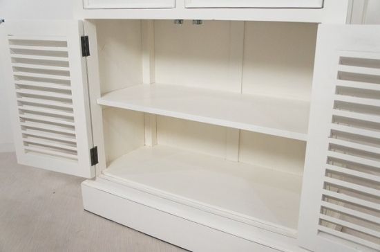 ルーバー扉 2ドロワー