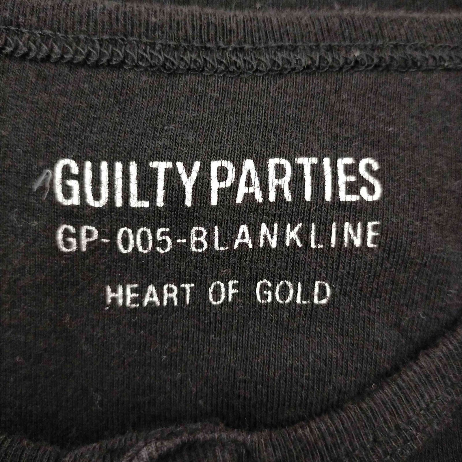 ワコマリア WACKO MARIA guilty parties GP-005-BLANKLINE メンズ JPN