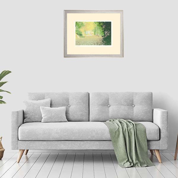 ☆ 吉岡 浩太郎 ☆「旅の思い出」シルクスクリーン　大衣　新品！ ☆ 吉岡 浩太郎 ☆「旅の思い出」シルクスクリーン 大衣 新品