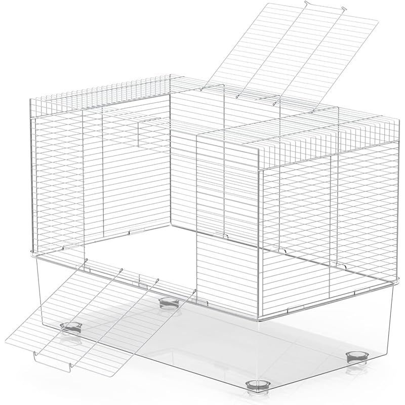 ハムスターケージ620飼育セット Amazon | BUCATSTATE ハムスター ケージ 620 クリアケージ 大型
