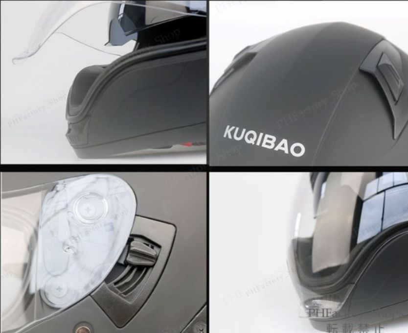 システムヘルメット ダブルシールド