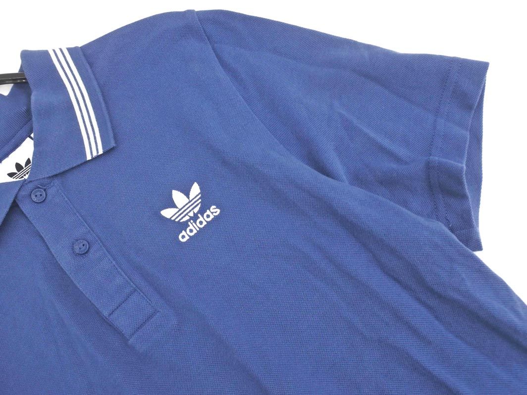 adidas originals アディダスオリジナルス ロゴ 刺繍 ポロシャツ