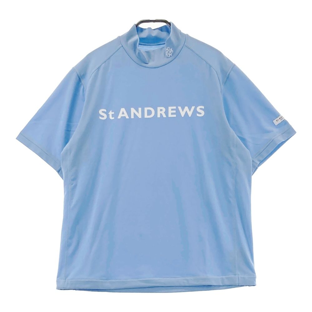 サイズ：L ST ANDREWS セントアンドリュース ハイネック半袖Tシャツ