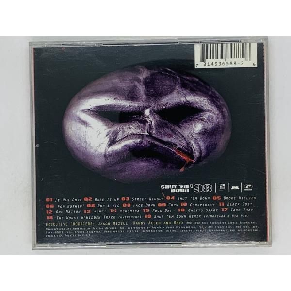 CD Onyx / Shut 'Em Down / オニックス ヒップホップ / IT WAS