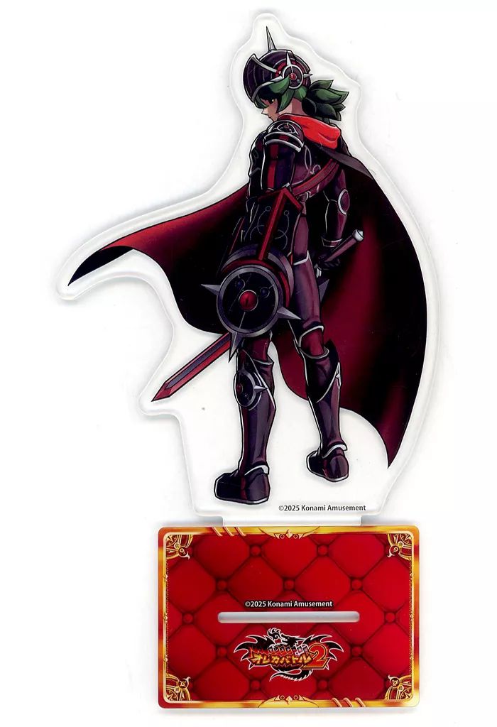 中古】アクリルスタンド・アクリルパネル 黒紅騎士スタン アクリル