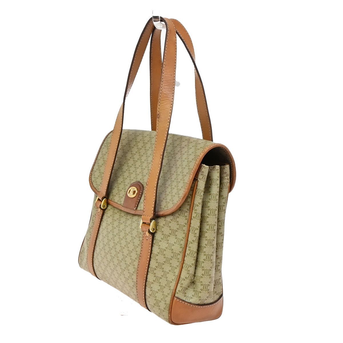CELINE　セリーヌ　ショルダーバッグ　馬車金具　マカダム柄　PVC　レザー 楽天市場】CELINE【セリーヌ】馬車金具 ショルダーバッグ