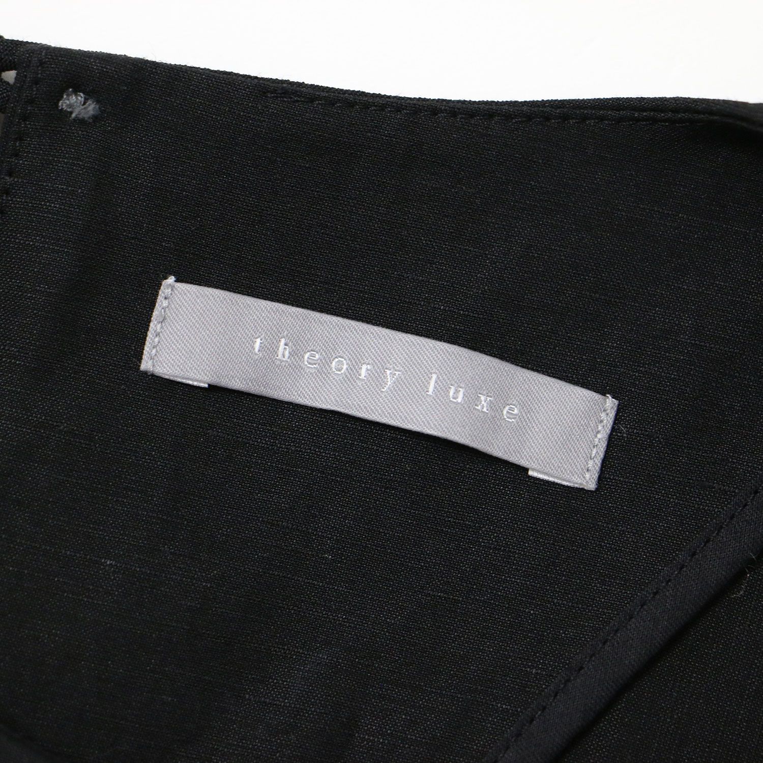 美品 theory luxe セオリーリュクス ワンピース ブラック 黒 サイズ:38  