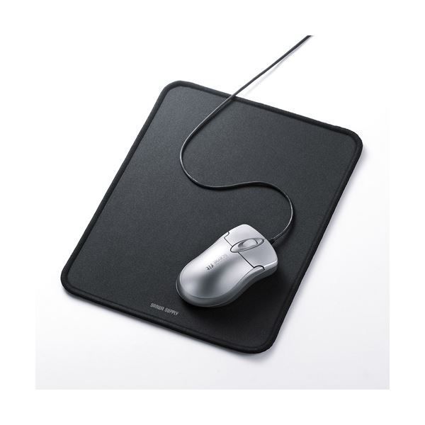 PC周辺機器 【5個セット】 サンワサプライ 快適マウスパッド Lサイズ