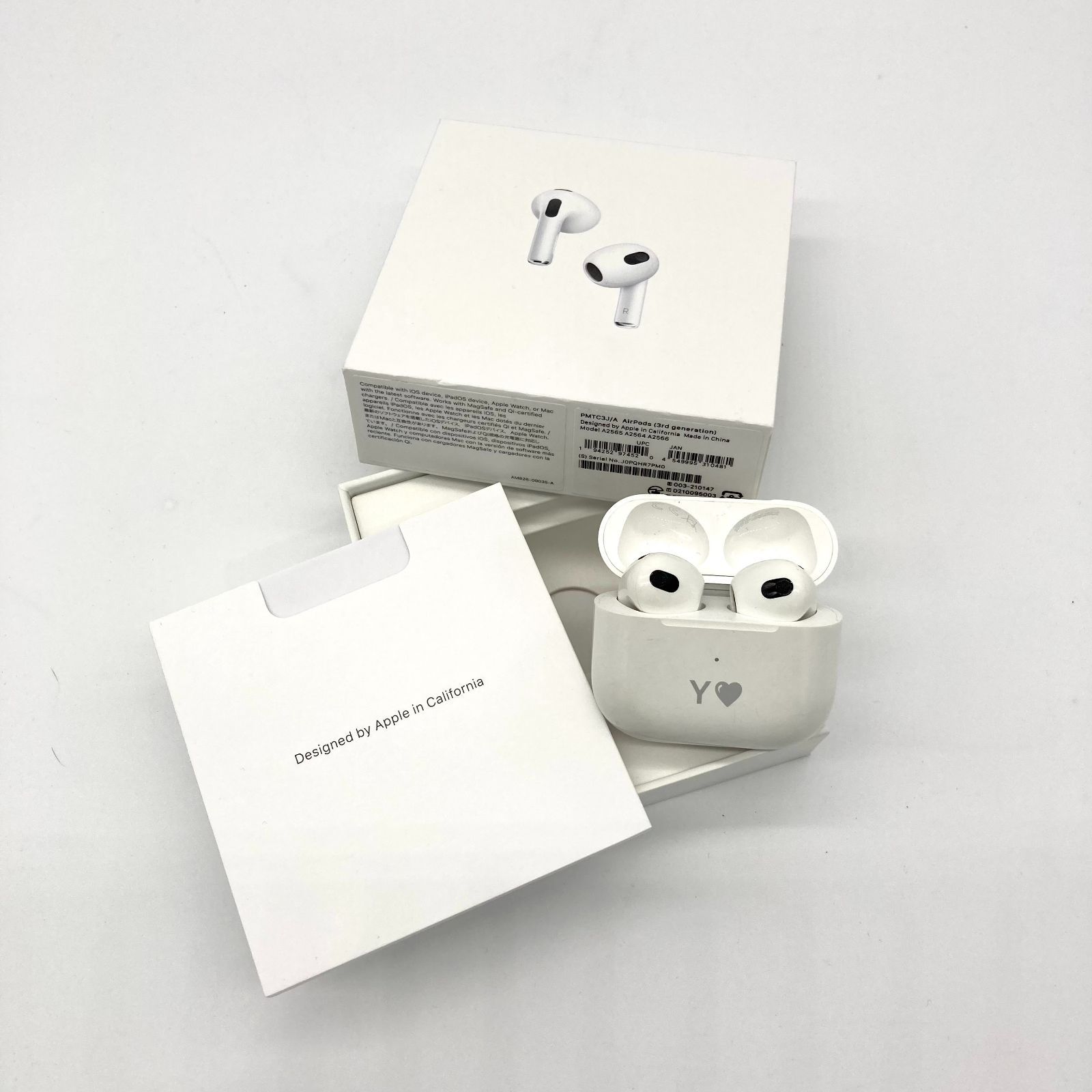 ▽Apple AirPods 第3世代 PMTC3J/A J0PQHR7PM0 - メルカリ