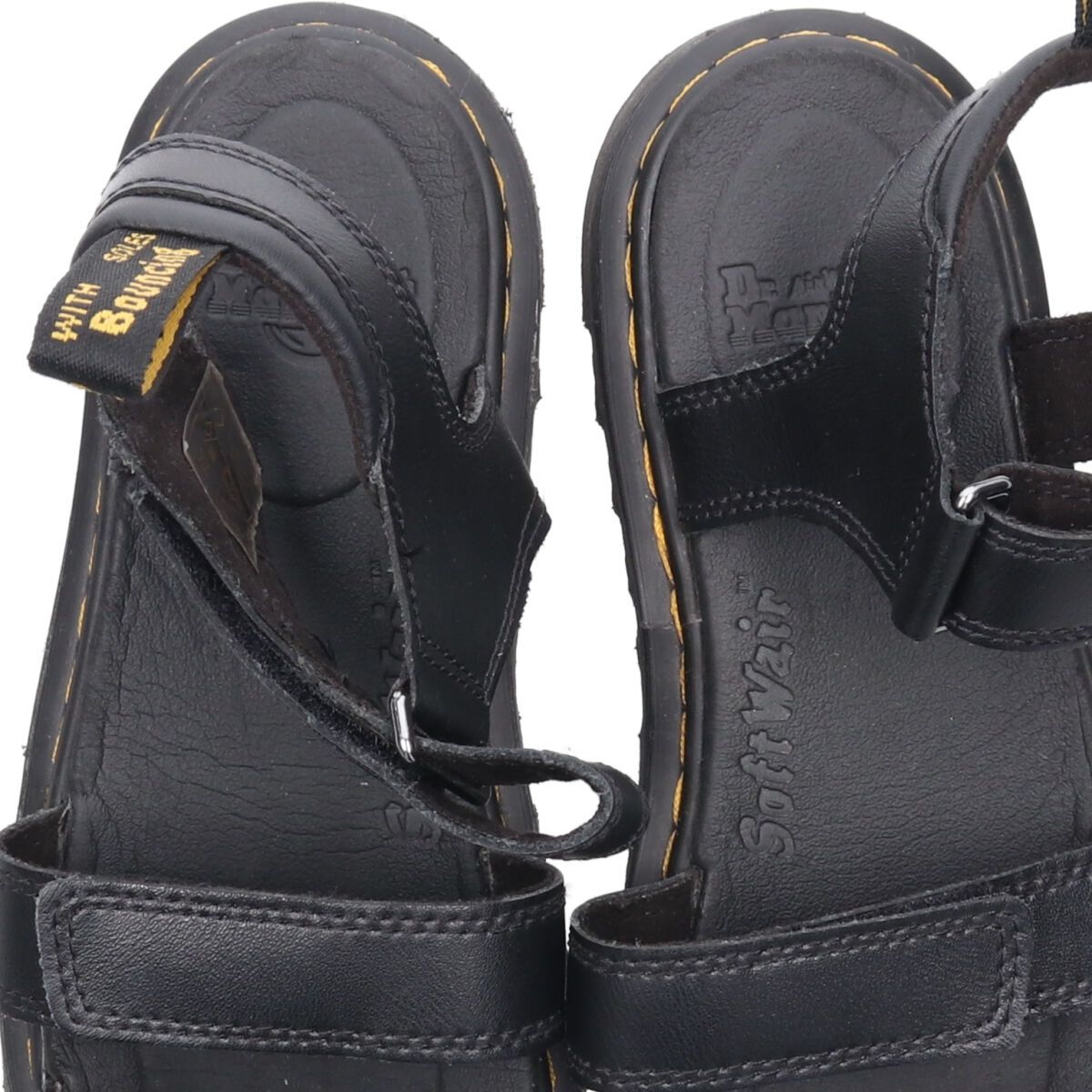 古着 ドクターマーチン Dr.Martens レザーサンダル UK3 レディース22.0 ...