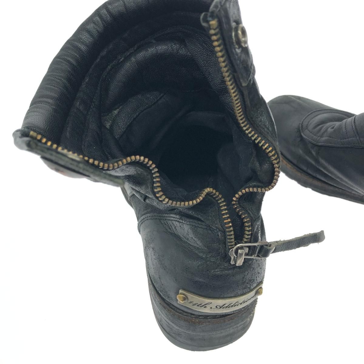 14th Addiction フォーティーンスアディクション レザーブーツ 表記