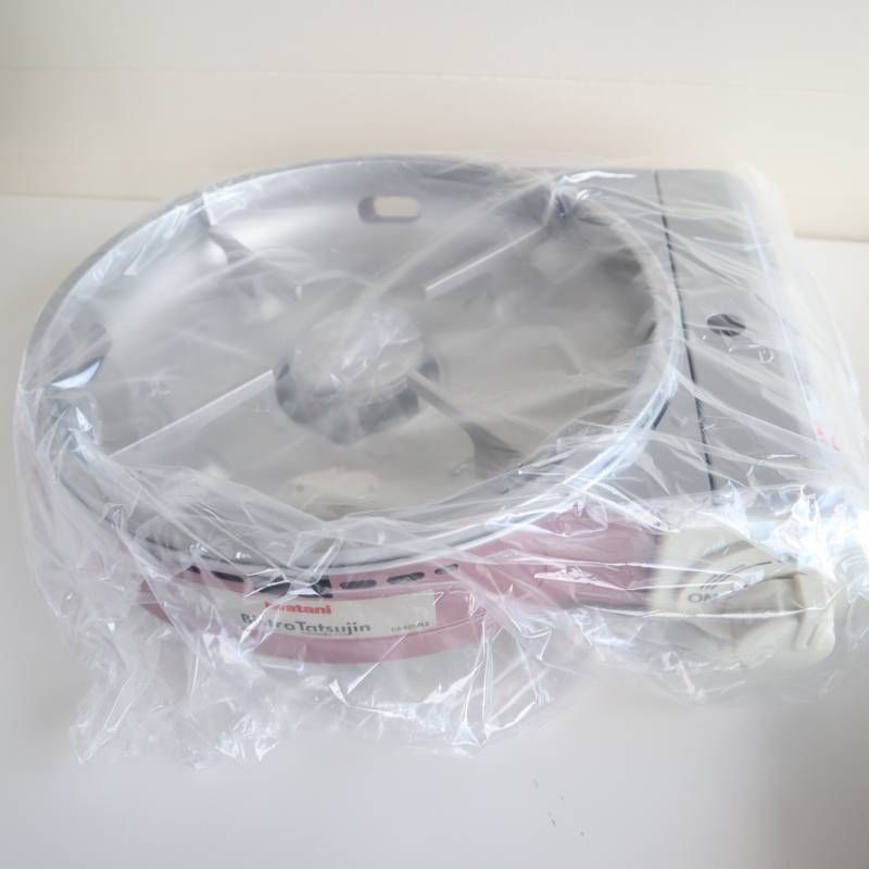 イワタニ ビストロの達人プラス CB-BST-PLS-P 日本製 ♥に近い 外箱開封済み カセットガス グリルパン 卓上コンロ フッ素コート 家庭用 アウトドア キャンプ 防災 料理