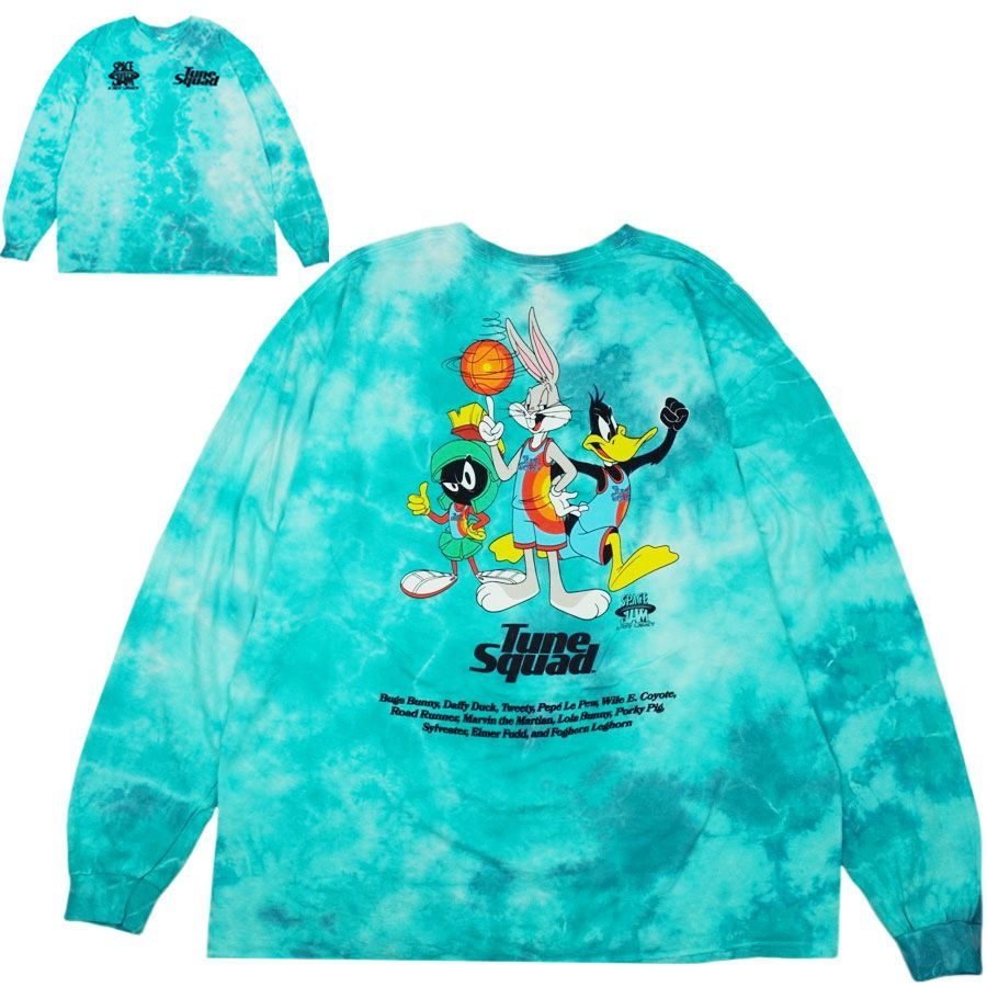 新品 メンズ レディース Tシャツ SPACE JAM TUNE SQUAD L/S TEE