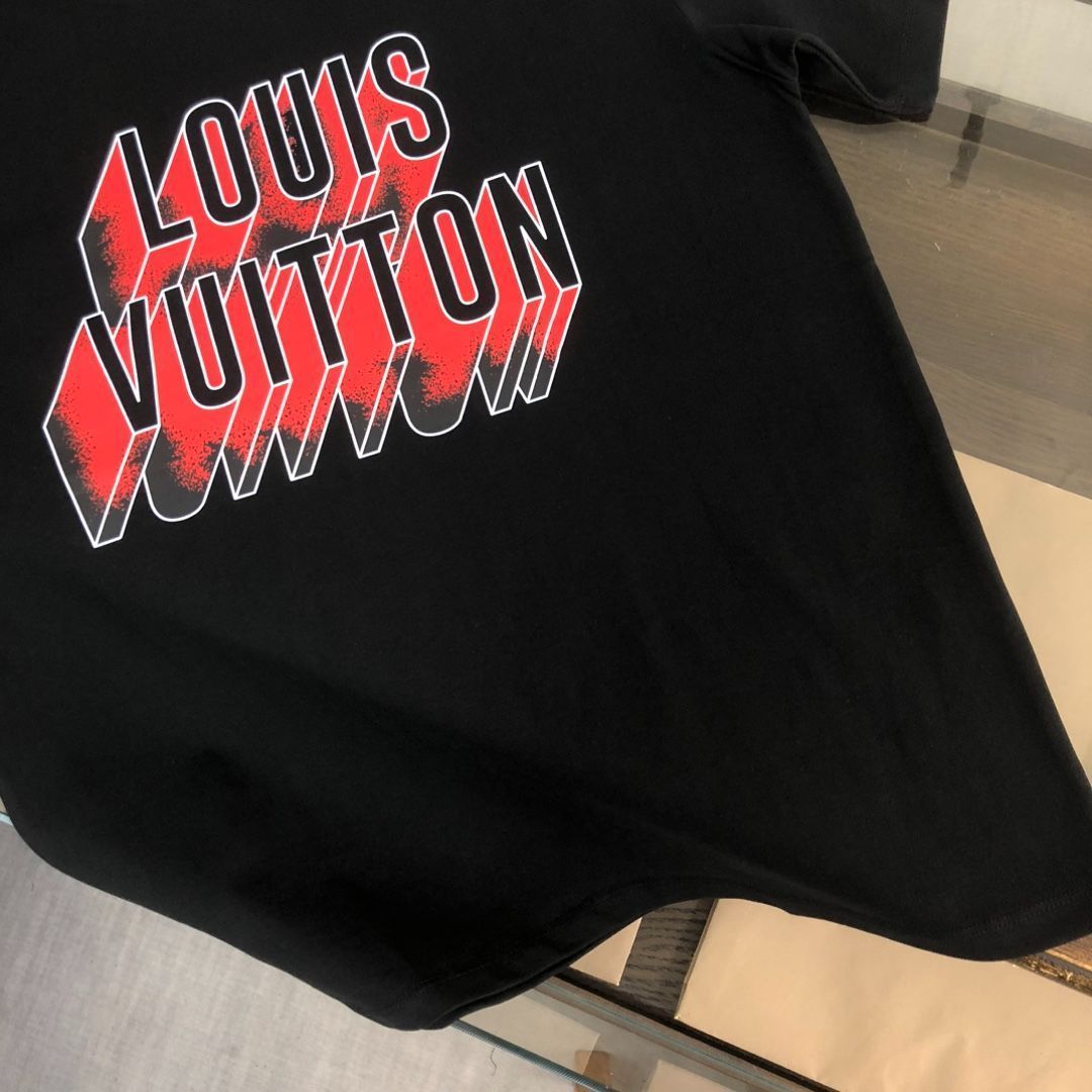 本日限定特価】Louis Vuitton 春夏 ロゴプリントTシャツ [本日