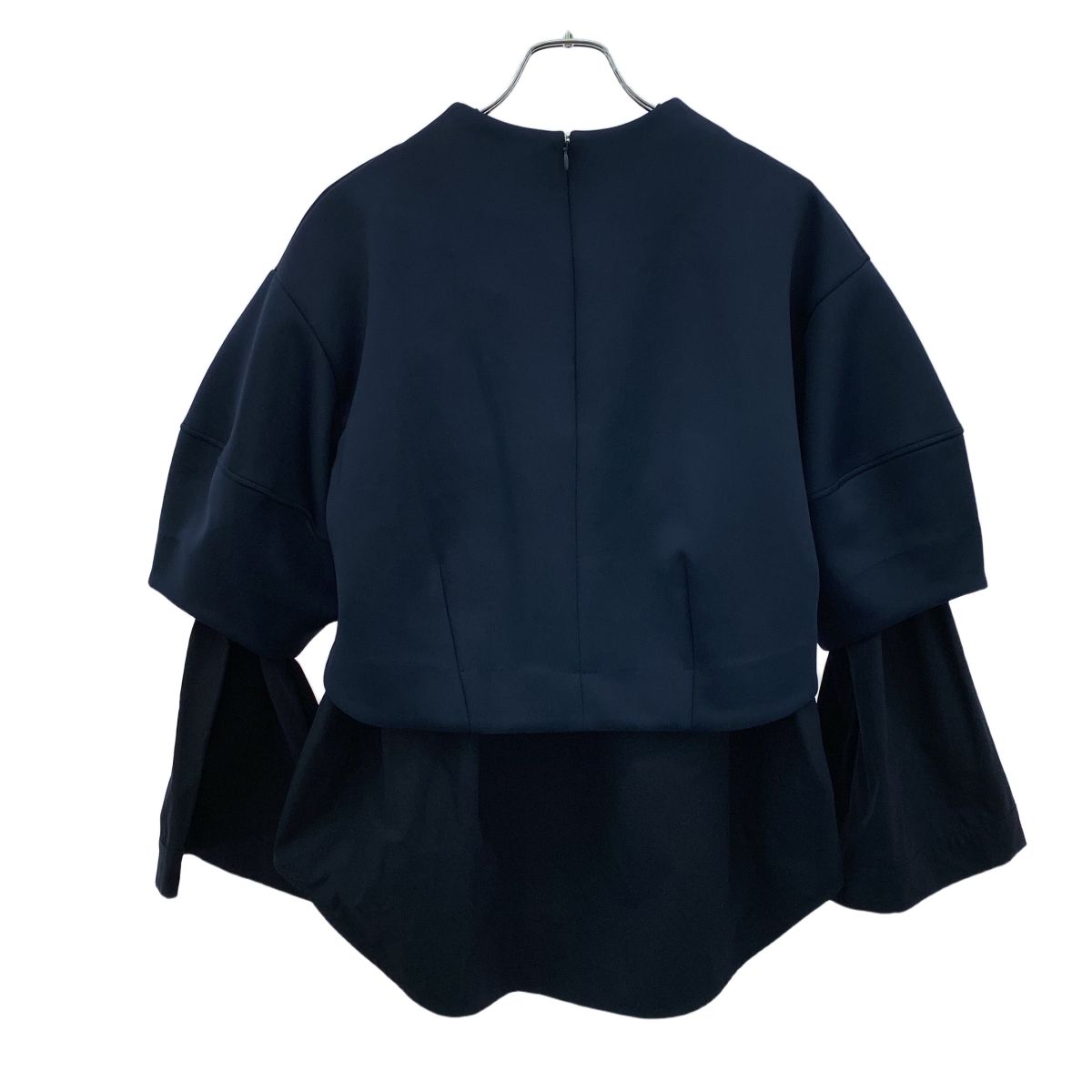 emmi atelier 金子綾 ダンボールクロップドセット ネイビー emmi